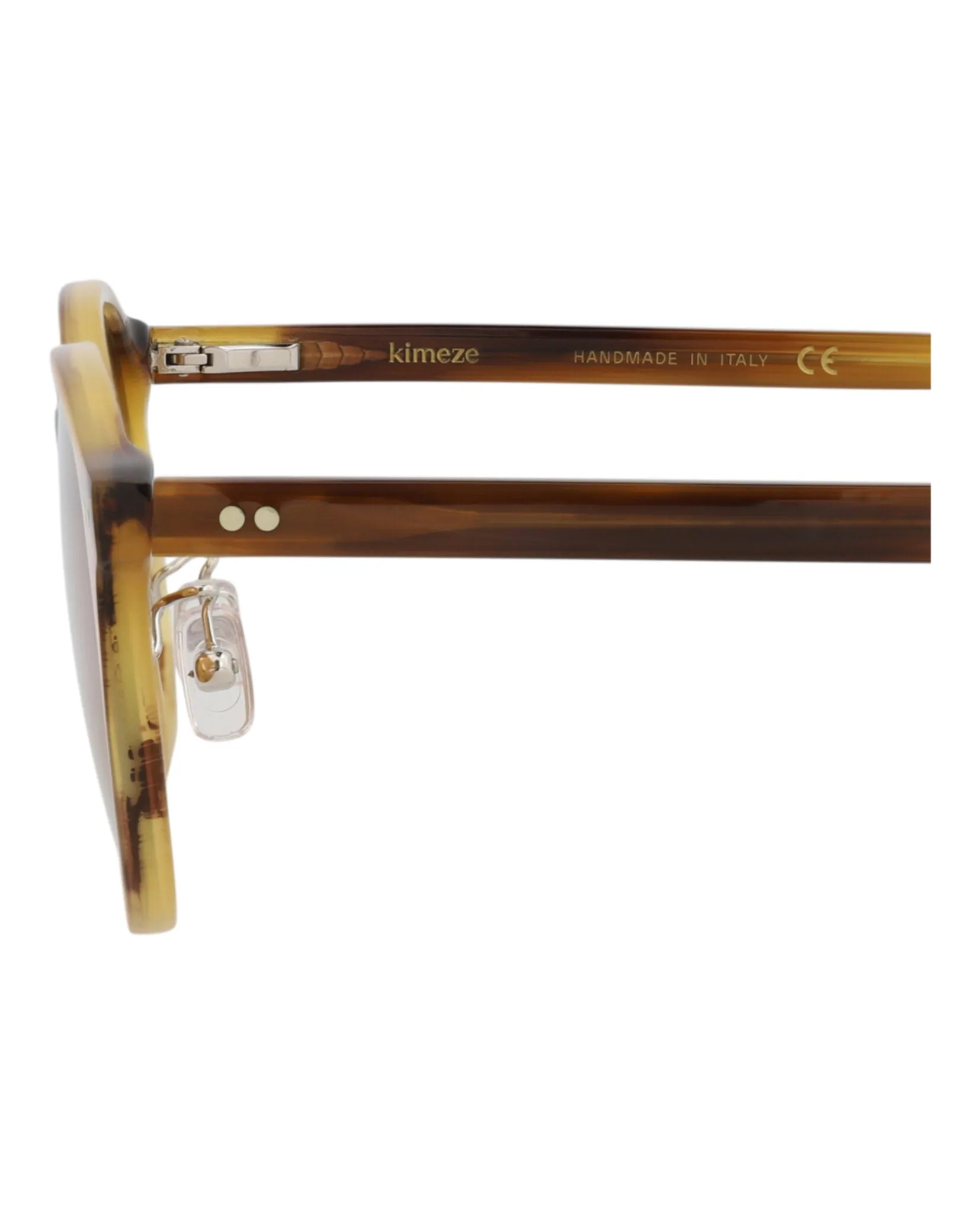 Round-Frame Acetate Sunglasses