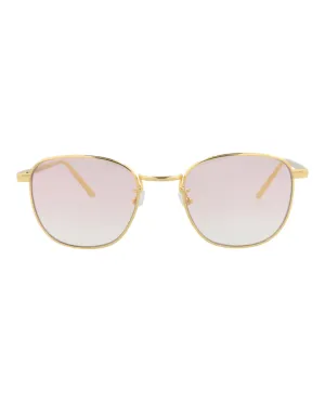Round-Frame Acetate Sunglasses