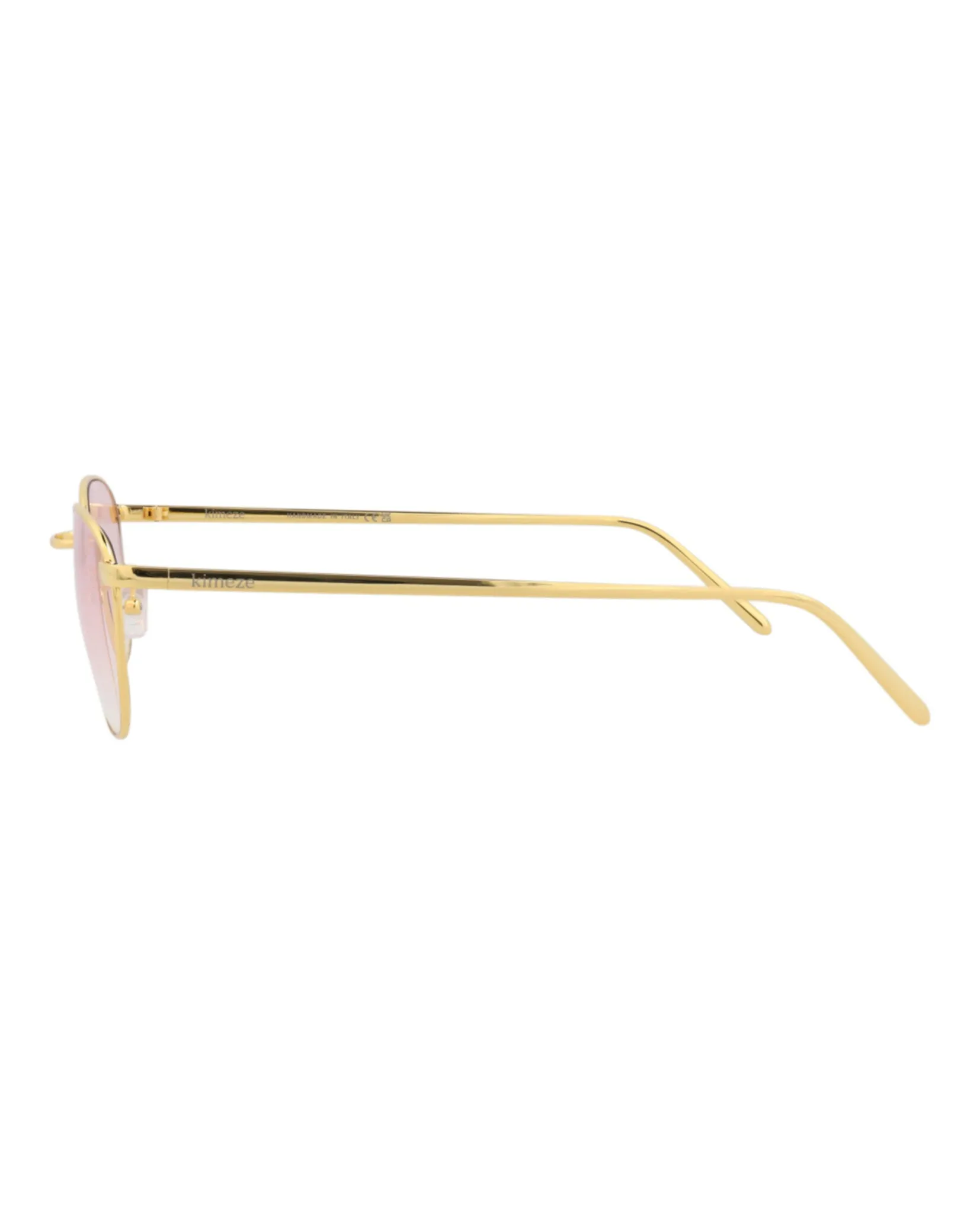 Round-Frame Acetate Sunglasses