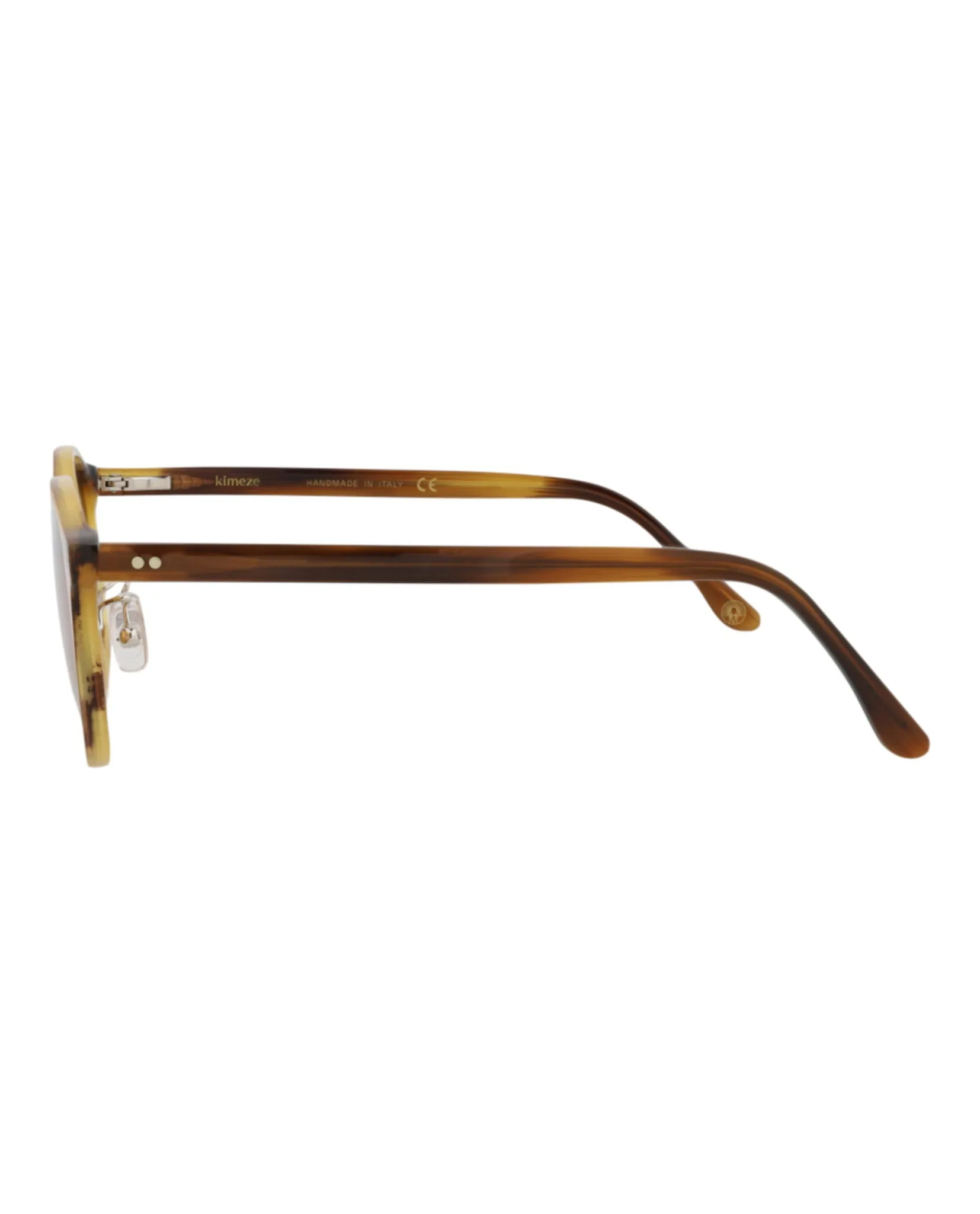 Round-Frame Acetate Sunglasses