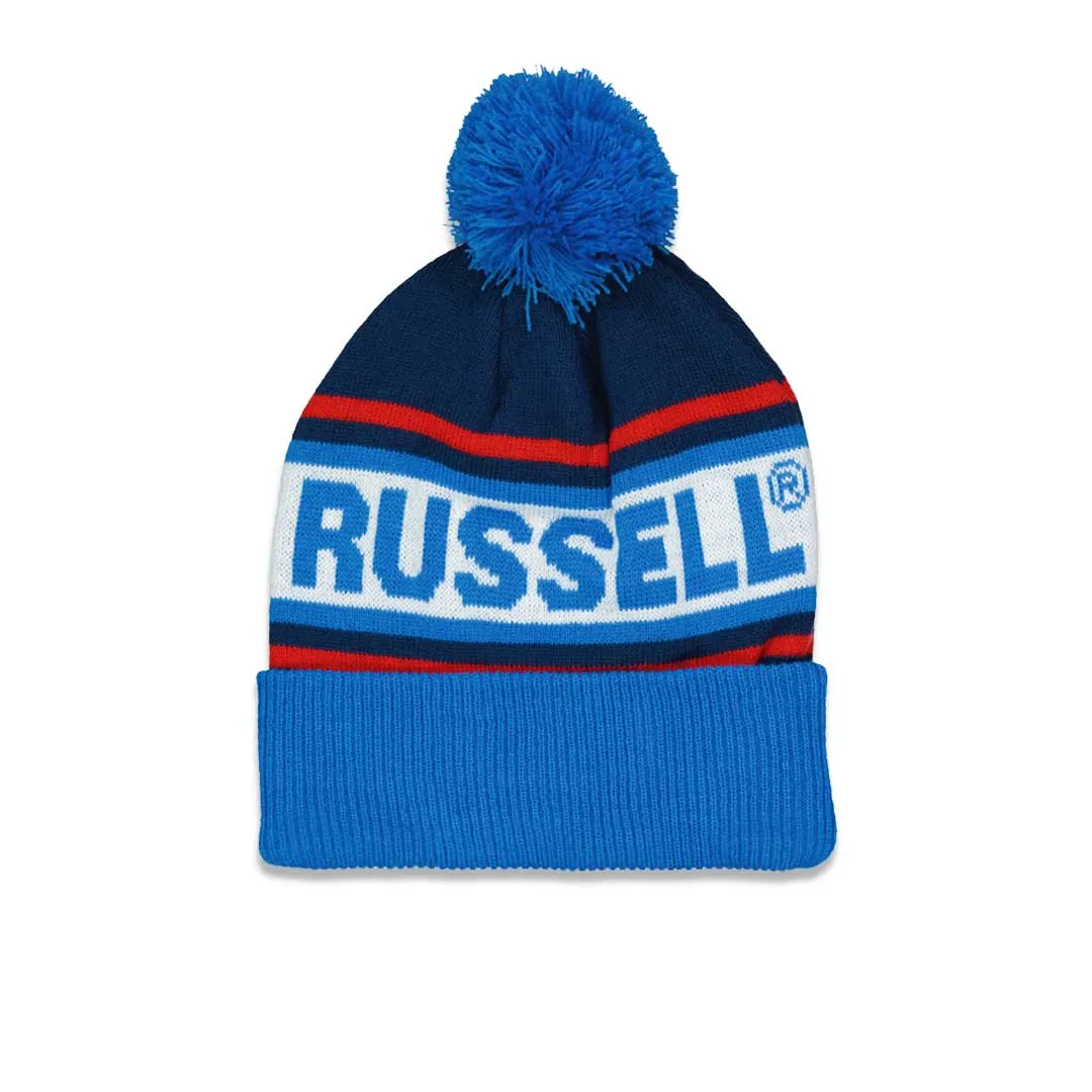 Russell Athletic - Court Pom Beanie (RARU04CMHBLC1WN 41NVY)