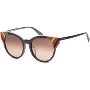 Salvatore Ferragamo Women's Sunglasses - Dark Brown | SALVATORE FERRAGAMO 883SA 208