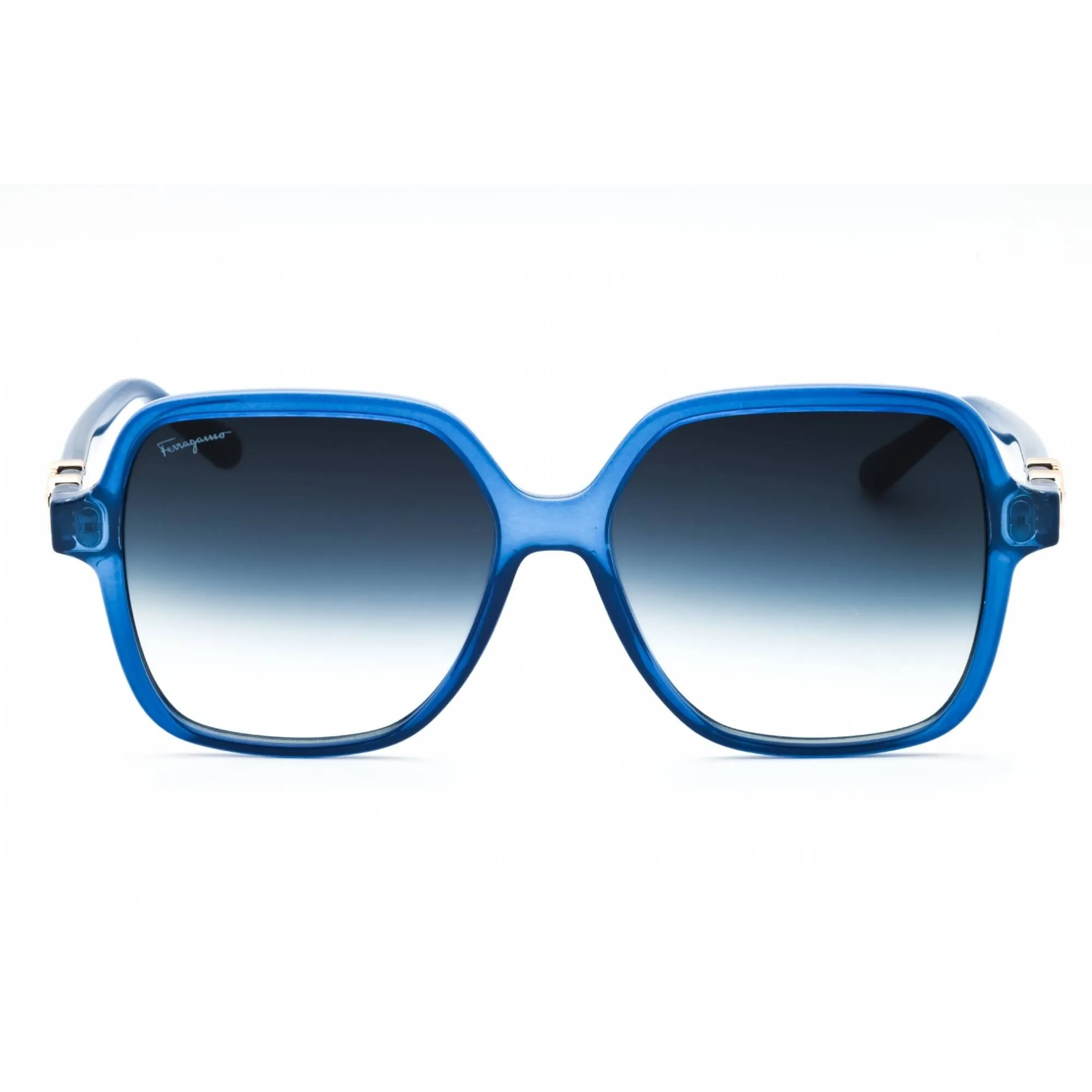 Salvatore Ferragamo Women's Sunglasses - Opaline Blue Full Rim Square | SF1083S 423