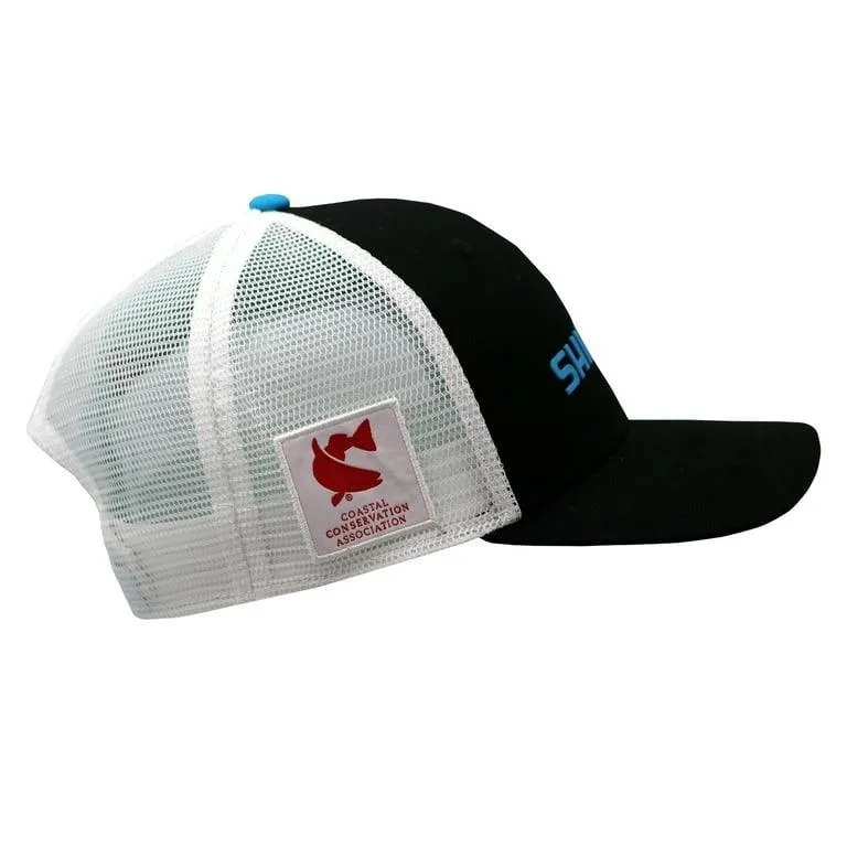 Shimano CCA Welded OSFM Trucker Cap Snapback Black