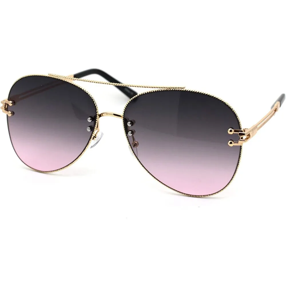 Tiffany TF3054B61023C Women Aviator Sunglasses, Grey Gradient (Gold/Opal Blue)