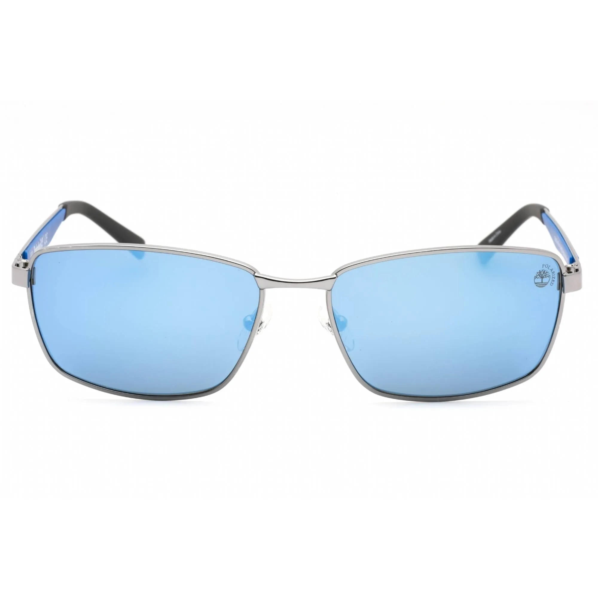 Timberland Men's Sunglasses - Shiny Dark Nickeltin Metal Full Rim Frame | TB9233 06D