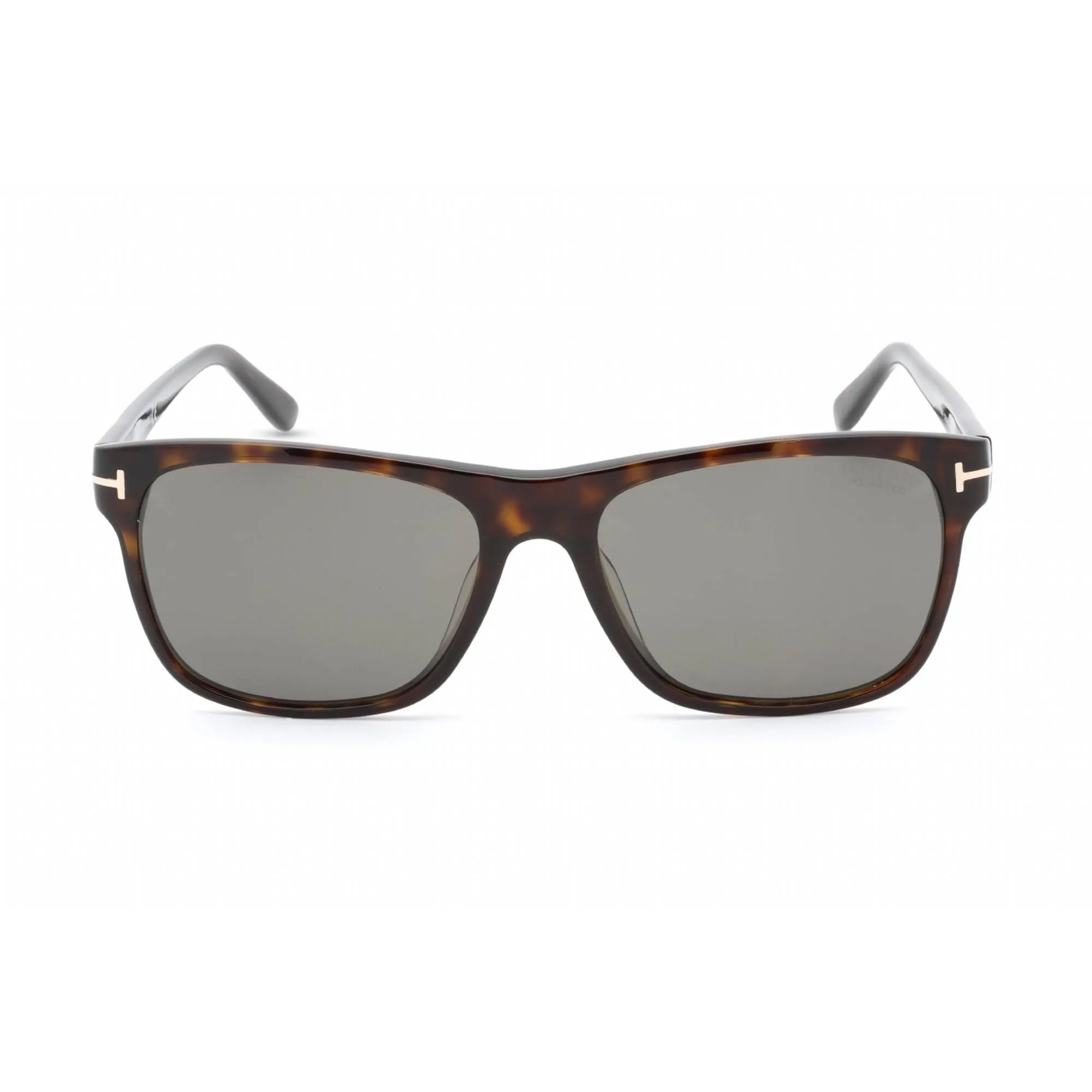 Tom Ford Men's Sunglasses - Full Rim Dark Havana Plastic Rectangular | FT0698-F 52D