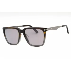 Tom Ford Men's Sunglasses - Havana/Other Acetate Square Full Rim Frame | FT0862-F 56C