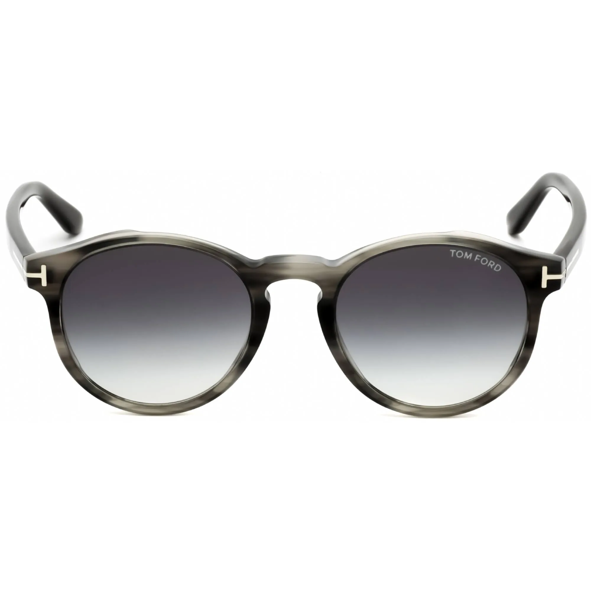Tom Ford Unisex Sunglasses - Grey Acetate Full Rim Round Shape Frame | FT0591 20B