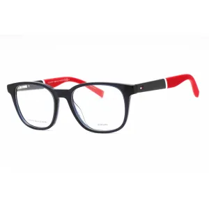 Tommy Hilfiger Men's Eyeglasses - Blue Red Plastic Square Frame | TH 1907 08RU 00
