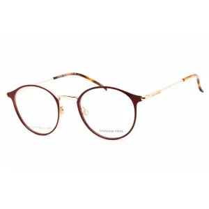 Tommy Hilfiger Men's Eyeglasses - Red Stainless Steel Round Shape Frame | TH 1771 C9A