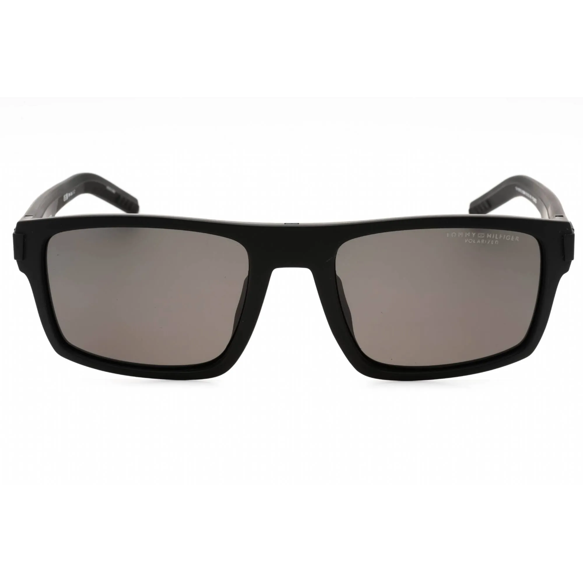 Tommy Hilfiger Men's Sunglasses - Matte Black Rectangular Frame | TH 1977/S 0003 M9