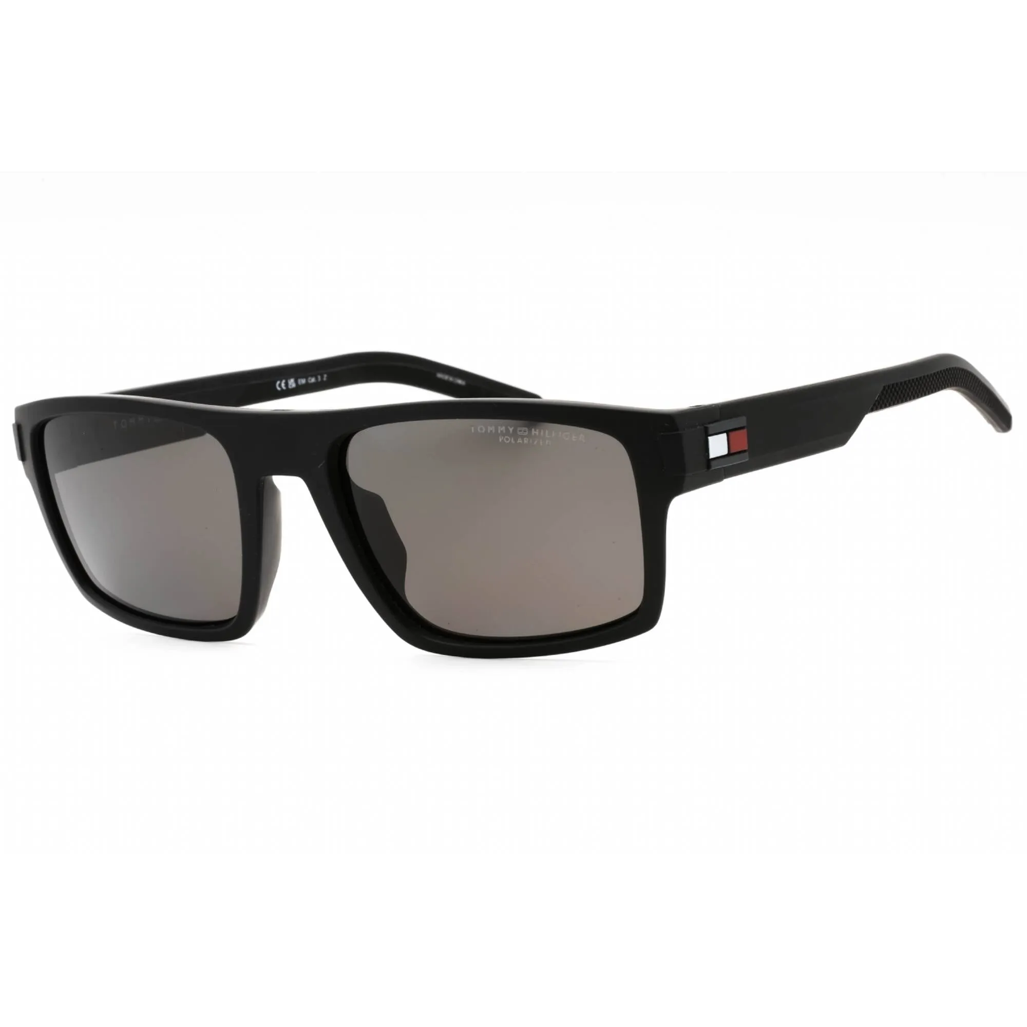 Tommy Hilfiger Men's Sunglasses - Matte Black Rectangular Frame | TH 1977/S 0003 M9