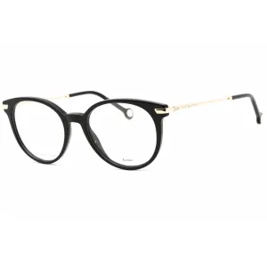 Tommy Hilfiger Women's Eyeglasses - Black Plastic Full Rim Round | TH 1821 0807 00