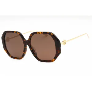 Tory Burch Women's Sunglasses - Tortoise Oversized 57mm Full Rim | 0TY7204D 196473