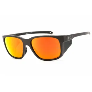 Under Armour Men's Sunglasses - Metalized Black Plastic Frame | UA GLACIAL 0ZK4 7H