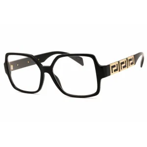 Versace Women's Eyeglasses - Black Plastic Square Full Rim Frame | 0VE3337 GB1