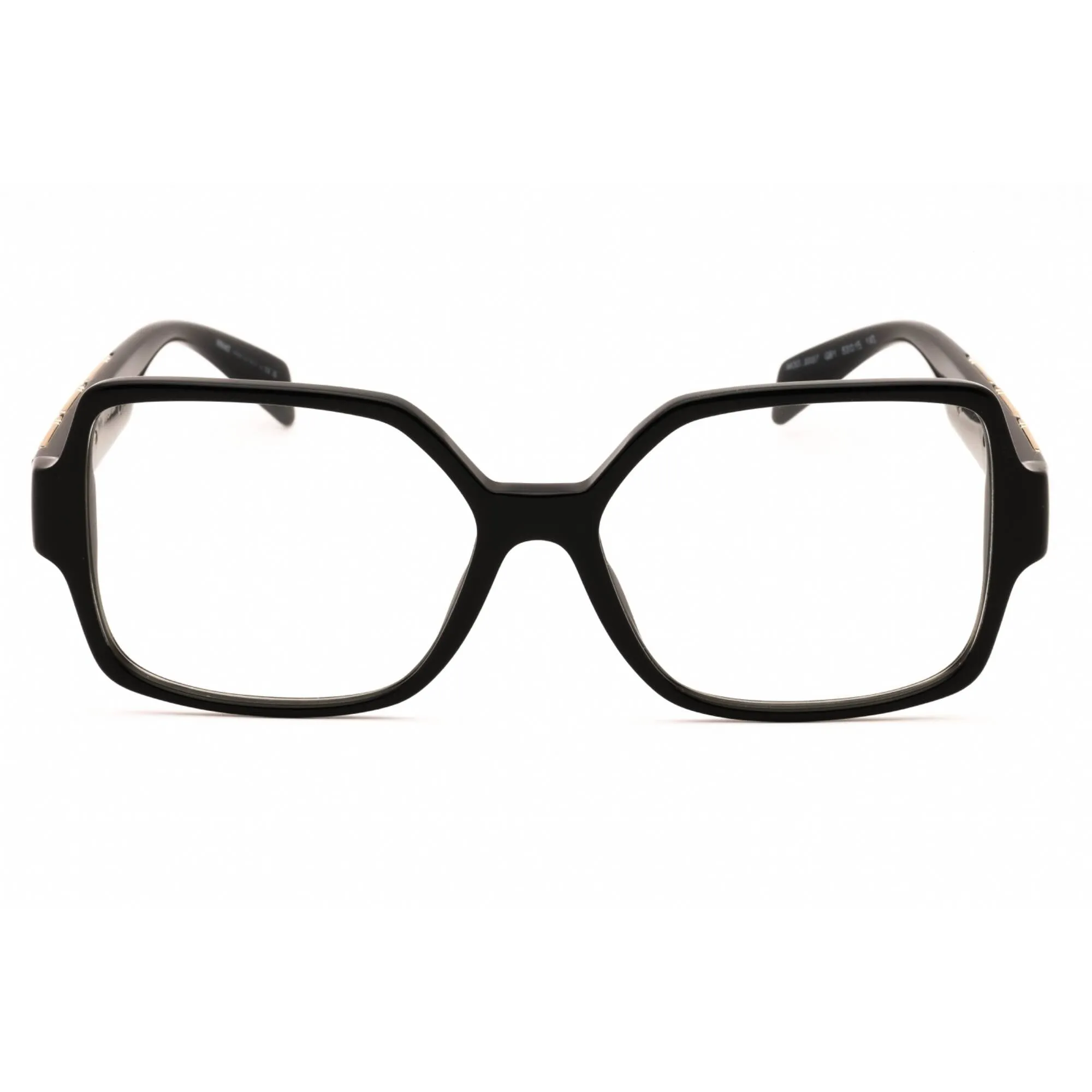 Versace Women's Eyeglasses - Black Plastic Square Full Rim Frame | 0VE3337 GB1