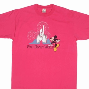 VINTAGE WALT DISNET WORLD MICKEY MOUSE 1990S TEE SHIRT SIZE XL MADE IN USA