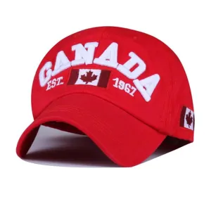 West Louis™ Canada Snapback Baseball Cap