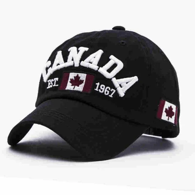 West Louis™ Canada Snapback Baseball Cap